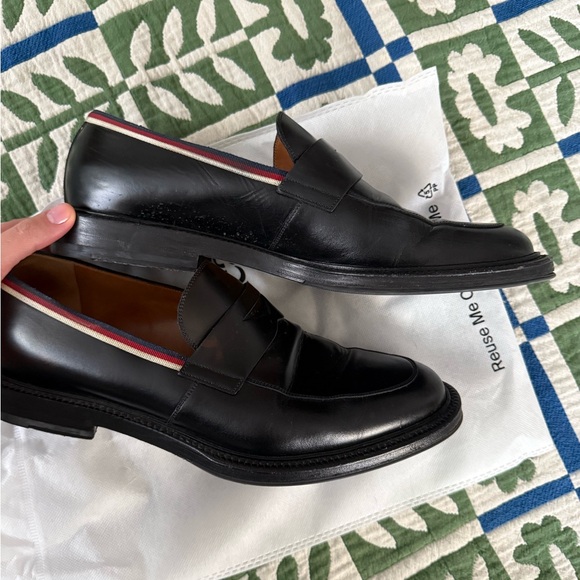 Gucci Black Leather Loafers - Picture 2 of 7